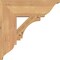 Ekena Millwork Imperial Traditional Smooth Bracket, Western Red Cedar, 5 1/2"W x 20"D x 20"H BKT06X20X20IMP01SWR - alternate 4